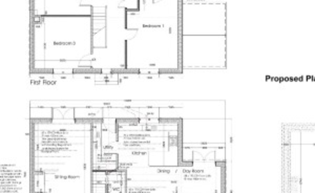 Design Work for houses/Building Regulation and Construction drawings.