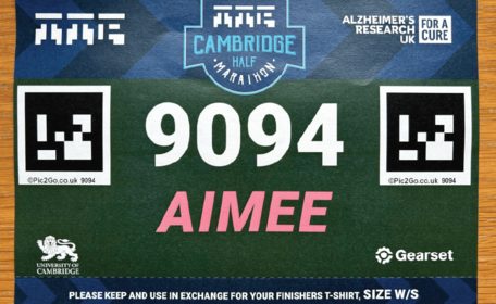 Senior Project Coordinator takes on the Cambridge Half Marathon for a cause close to home 