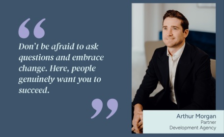 Arthur Morgan’s two-year journey at Fisher German 