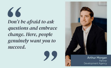 Arthur Morgan’s two-year journey at Fisher German 