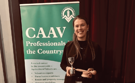 Ashby surveyor achieves national distinction in agricultural valuation exams