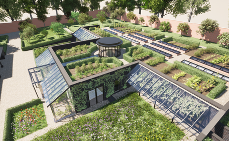 Historic garden to sustainable haven - The Walled Garden plot