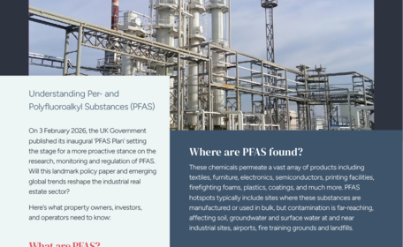 PFAS hidden risks in industrial real estate