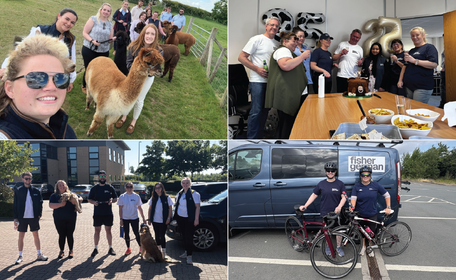 Newark team takes on 93.5 miles for DEBRA UK in the Big 25 Challenge