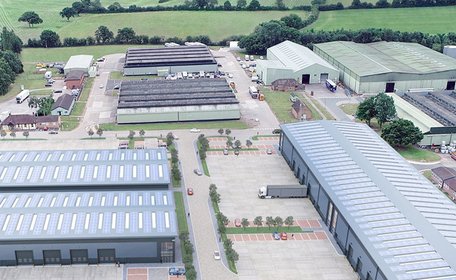 Buoyant industrial and warehouse market highlighted by £18m investment in new business park in Droitwich
