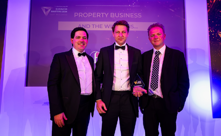 Fisher German Wins Property Business of The Year Award at East Midlands Business Masters Awards 2024