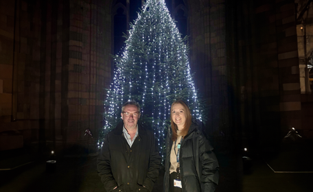 Fisher German support St Richard's Hospice 'Lights of Love' Campaign to raise more than £48,000