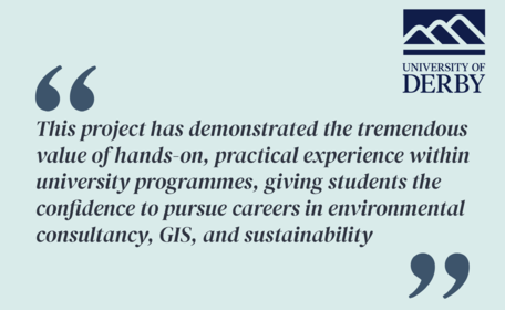 Fisher German and Derby University: Collaboration on a GIS mapping and natural capital project