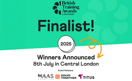 We're Finalists! Celebrating recognition at the British Training Awards 2025