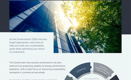 Delivering Net Zero – Maximising return through sustainability