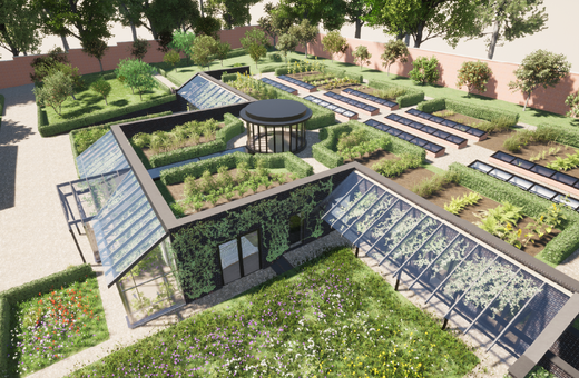 Historic garden to sustainable haven - The Walled Garden plot