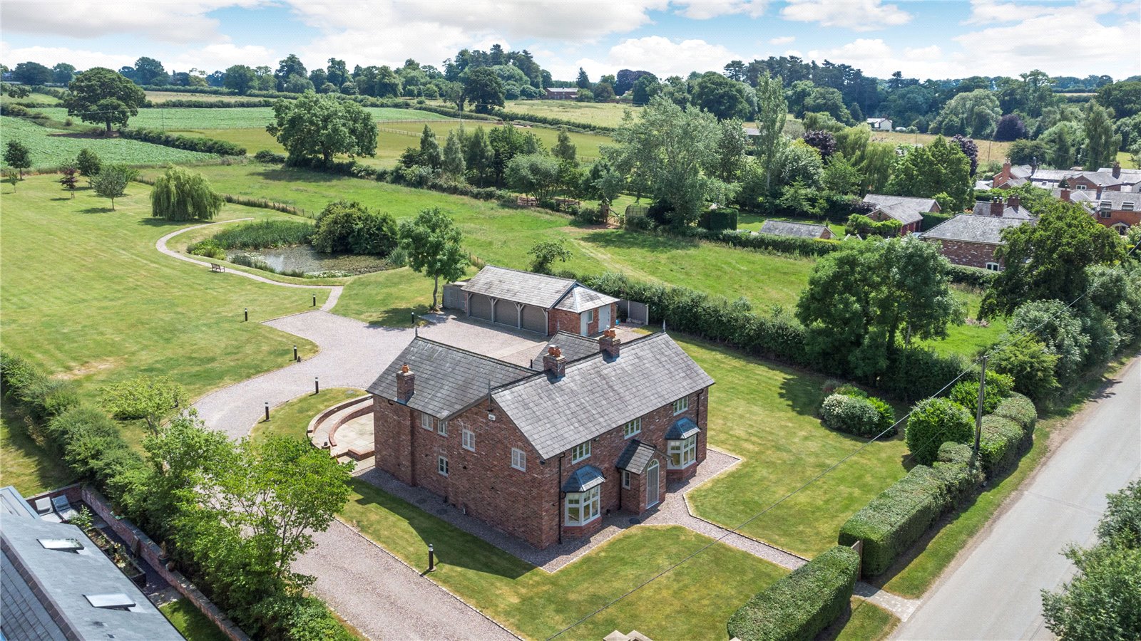 House for sale in Chorlton Lane, Chorlton, Malpas, Cheshire, SY14